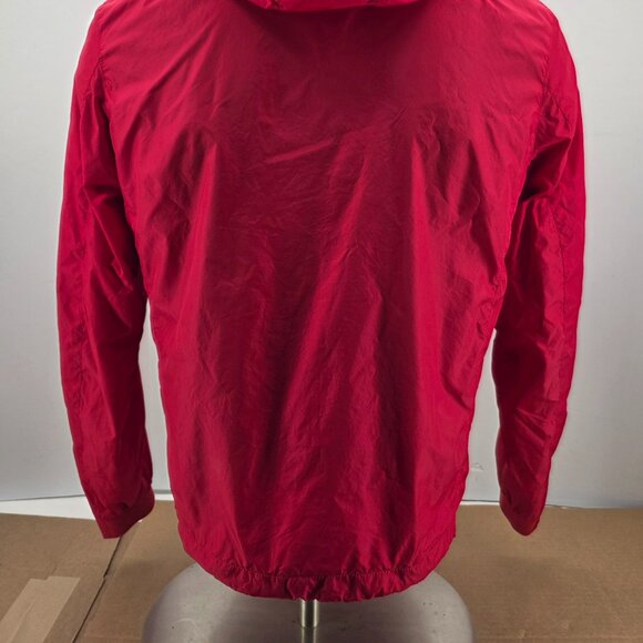 Polo Ralph Lauren Men's Red Hooded Pony Waterproof Rain Jacket Full Zip  Medium - Picture 15 of 15